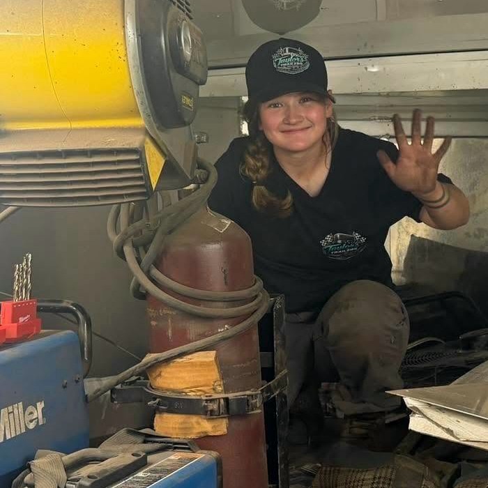 A Suleiman Solutions client at work fabricating inside a trailer for Taylor's Trailers